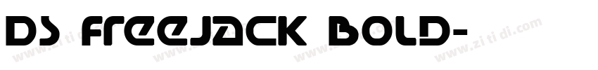DS FreeJack Bold字体转换